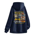 Свитшот унисекс Jeep, Бордовый (с флисовой подкладкой) - фото 2