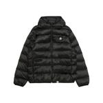 Aape Куртка утепленная с капюшоном A Bathing APE® Mooonface Logo, Black BKX - фото