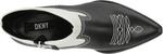 Ботинки DKNY Women's Lukas Cowboy Booties, Black/White - фото 5