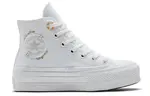 Кеды Converse Chuck Taylor All Star Lift Platform High 'Autumn Embroidery White' Women's - фото 2