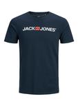 Футболка JACK & JONES ESSENTIALS, темно-синий - фото
