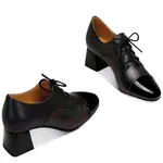 Лоферы женские черный Jessica Sophia - фото