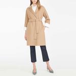 Пальто женское светло-коричневое MaxMara - фото 4