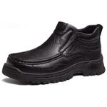 Мужские ботинки Men's Casual Men Mid-Top Camel, черный - фото 2