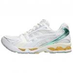 ASICS Кроссовки Gel Kayano 14 Low Top унисекс, белые, зеленые - фото