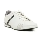 Кожаные кроссовки saturn_lowp_lux4 Boss, белый - фото