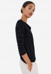 Кардиган Cortefiel Cardigan, Black - фото 5