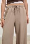 Брюки Stradivarius Trousers, Mottled Light Brown - фото