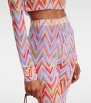 Короткий топ с шевроном Missoni, Multicolor Micro Chevron - фото 5