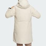 Adidas Ветровка женская экрю водонепроницаемая ветрозащитная дышащая, Ecru - фото 7