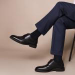 Туфли мужские низкие черный Bosssunwen - фото 7