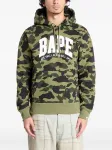 Худи 1St Camo A BATHING APE, зеленый - фото