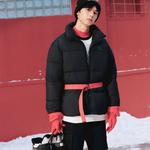 Пуховик унисекс Carbon Black Skechers, Carbon Black/0018 - фото 7