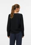 Блуза Vero Moda VMESME LS WVN GA, Black - фото 3