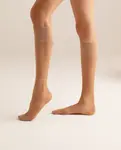 Базовые прозрачные мини-чулки плотностью 20 Den Philippe Matignon, цвет Natural - фото 2