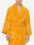 Dolce & Gabbana халат с длинными рукавами, оранжевый - фото 6