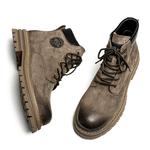 Мужские ботинки Cahhrrn X Martin Boot Men Beige Weishibangwei - фото 3