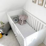 Простыня Zollner белый, 70/140 см - фото 3