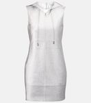 Платье-трапеция на молнии JW Anderson, Grey Melange - фото