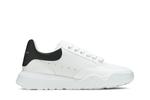 Кроссовки Alexander McQueen Oversized Court Trainer, White Mix - фото