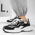 Кроссовки JEANSWEST Chunky Sneakers Unisex Low-top, белый/черный - фото 16