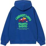 Carhartt WIP Приталенная худи на молнии, Blue - фото