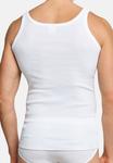 Майка Schiesser/Tanktop Cotton Essentials Feinripp, белый - фото 3