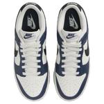 Кроссовки Nike Dunk Low Armory Navy Women's, белый/синий - фото 4