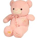 Плюшевая игрушка Hug Bear с бабочкой Happy Fish, розовый - фото 2