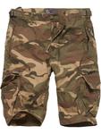 Тканевые шорты Vintage Industries, камуфляж - фото