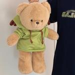 Плюшевая игрушка MENGMENGBUNNY, Bear Costume Shark-Ecru - фото 7