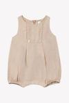 Детские льняные комбинезоны Tartine et Chocolat, бежевый - фото 2