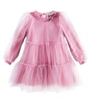 Платье из тюля Monnalisa, Cipria Chiaro - фото