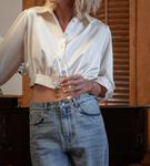 Блузка Рози в облаке Velvet Heart, цвет cloud - фото 4