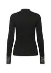 Топ Kaffe TURTLENECK, Black Deep/Mottled Black - фото 6