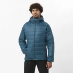 Мужская куртка Outline Salomon с капюшоном, синий - фото