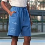 NBA Шорты баскетбольные мужские Gray Blue - фото 5