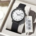 Disney Часы Quartz Movement Silicone Strap Watch Women's Watch White Dial, White Dial - фото 2