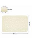 Коврик для ванной WohnDirect, кремовый - фото 2