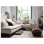 Пуф, бежевый, 45 см, SANDARED IKEA - фото 4