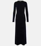 Платье макси aina из хлопка Fforme, синий - фото