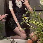 Футболка с коротким рукавом женская черно-белая ZWTX STUDIO, черная (Мечтательный букет в коробке) - фото 7