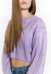 Джемпер CROPPED BIANY myMo, фиолетовый - фото 3