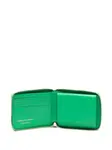 Кожаный кошелек Comme Des Garçons Wallet, зеленый - фото 3