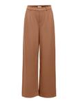 Широкие брюки OBJECT, коричневый - фото