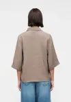 Блузка-Рубашка «вихула» Vila, Taupe - фото 3
