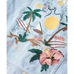 Куртка Superdry Embellished denim, синий - фото 3