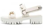 Сандалии женские Gucci One-Strap, белый - фото