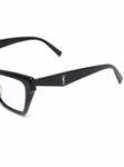 Очки трапециевидной формы Saint Laurent Eyewear, черный - фото 3