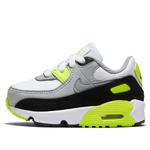 Кроссовки Nike Air Max 90, белый/серый/желтый - фото